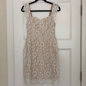 NWT Vici White Lace Dress